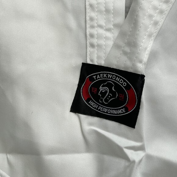 Taekwondo Sport Karate Classic White Adult Sport Uniform Size 5/190 - Picture 13 of 13